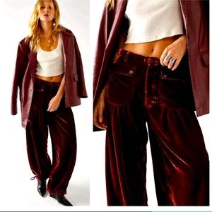 We The Free Lotus Pant BNWT Size 26 - Garnet